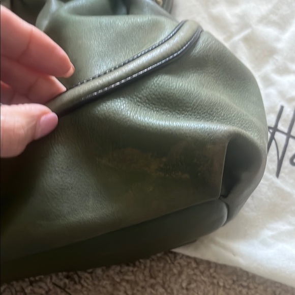 Green Leather Shoulder Bag/Cole Haan - Picture 9 of 9